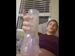 First Length Of Existence To Fleshlight, Arms Unorthodox Cumshot.